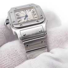 Load image into Gallery viewer, CARTIER Santos Garbe SM H35 mm × W24 mm Stainless Steel Silver DialW20054D6
