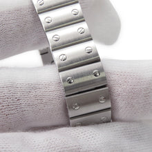 Load image into Gallery viewer, CARTIER Santos Garbe SM H35 mm × W24 mm Stainless Steel Silver DialW20054D6
