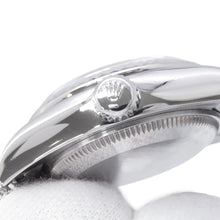 将图像加载到图库查看器中，ROLEX Datejust W26mm Stainless Steel K18WG White Shell Dial179174NG
