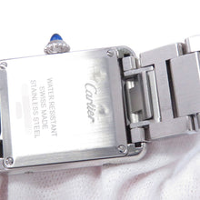 Load image into Gallery viewer, CARTIER Tank mast SM H29.5mm×W22mm Stainless Steel Silver DialWSTA0051
