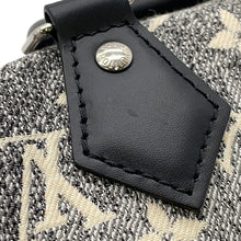 Load image into Gallery viewer, LOUIS VUITTON Speedy Bandouliere Gris NoirM21464 Monogram / Jaguar Denim Size 25
