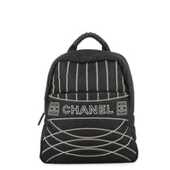 CHANEL CHANEL Sports CHANEL Logo Backpack Black Nylon