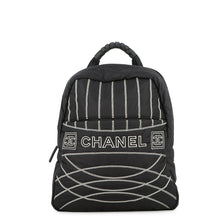 Load image into Gallery viewer, CHANEL CHANEL Sports CHANEL Logo Backpack Black Nylon
