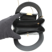 Load image into Gallery viewer, CHANEL Matelasse Mini 2WAYHandbag ChainShoulder BlackAS4416 Leather Size Mini
