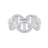 HERMES Chaine d'Ancre Anchene Ring Size PM/48/#8 SV925