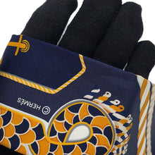 将图像加载到图库查看器中，HERMES Twilly Ceremonial Epaulettes EPAULETTES DE GALA Fall/Winter 2023 Marine/Gold/Blanc Silk100%
