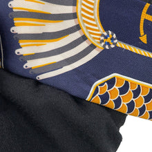 Load image into Gallery viewer, HERMES Twilly Ceremonial Epaulettes EPAULETTES DE GALA Fall/Winter 2023 Marine/Gold/Blanc Silk100%
