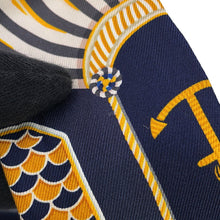 Load image into Gallery viewer, HERMES Twilly Ceremonial Epaulettes EPAULETTES DE GALA Fall/Winter 2023 Marine/Gold/Blanc Silk100%
