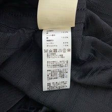 Load image into Gallery viewer, HERMES Long cardigan Size 34 Black Silk100%
