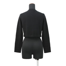 Load image into Gallery viewer, CHANEL IconButton Cardigan Size 36 BlackP73483 K10530 94305 Cashmere100%

