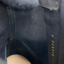 将图像加载到图库查看器中，CHANEL Camellia short boots BlackG45310 suede Size 37C
