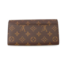 将图像加载到图库查看器中，LOUIS VUITTON Portefeuille Sarah BrownM60531 Monogram
