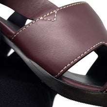 Load image into Gallery viewer, HERMES Elbe Bordeaux Box Calf Leather Size 38
