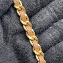 Load image into Gallery viewer, CHANEL Matelasse Top Handle Chain Vanity Bag BeigeAP2199 Lambskin
