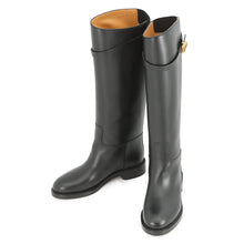 将图像加载到图库查看器中，Dior EMPREINTE Empreinte Long Boots BlackKCI828VEA_S900 Calf Leather Size 37
