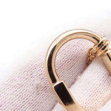 将图像加载到图库查看器中，TIFFANY&amp;Co. Padlock Pendant Size Small74365817 18K Pink Gold
