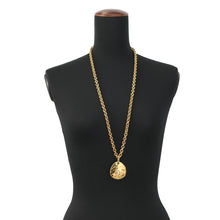Load image into Gallery viewer, CHANEL Matelasse CC Logo Long Necklace Metal
