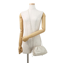 Load image into Gallery viewer, Bottega Veneta The Pouch Shoulder Bag Ivory585852 Leather Size Mini
