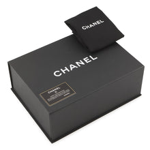 将图像加载到图库查看器中，CHANEL Chain Shoulder Bag Navy Lambskin
