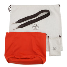 将图像加载到图库查看器中，HERMES Sucked Pansage Groom Beige・Sabour/Feu Toile Chevrons Canvas
