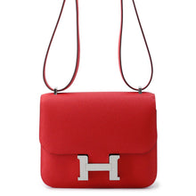 将图像加载到图库查看器中，HERMES Constance Miroir Rouge Ladue Epsom Size Mini
