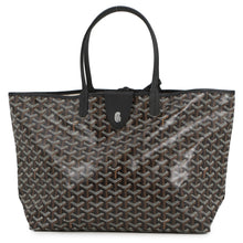 Load image into Gallery viewer, GOYARD Saint Louis BlackSTLCROPMLTY01CL01P PVC Leather Size PM
