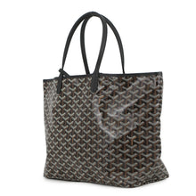 Load image into Gallery viewer, GOYARD Saint Louis BlackSTLCROPMLTY01CL01P PVC Leather Size PM
