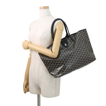 Load image into Gallery viewer, GOYARD Saint Louis BlackSTLCROPMLTY01CL01P PVC Leather Size PM
