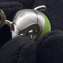 Load image into Gallery viewer, HERMES Bijoux de Bag Charm Black/Granit Metal Box Calf Leather
