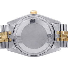将图像加载到图库查看器中，ROLEX Datejust Wide Boy W36mm Stainless Steel K18YG Champagne Dial1601
