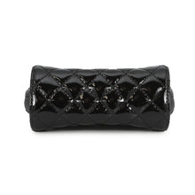 Load image into Gallery viewer, CHANEL Matelasse Kiss Lock ChainShoulder Bag Black Patent Leather Leather
