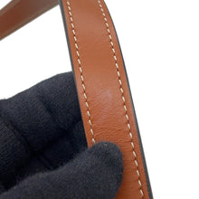 Load image into Gallery viewer, CELINE Triomphe Folco Shoulder Bag Tan191502 PVC Leather Size Medium
