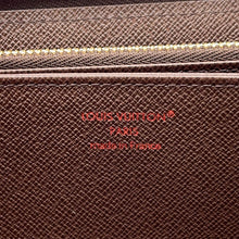 Load image into Gallery viewer, LOUIS VUITTON Zippy Wallet BrownN41661 Damier ・Ebene
