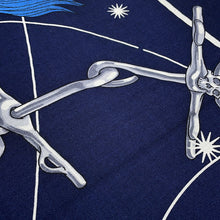 Load image into Gallery viewer, HERMES Giant Square Chorus Stellarum Spring/Summer 2025 Size 140 Marine/Indigo/White Cashmere70% Silk30%
