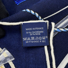 Load image into Gallery viewer, HERMES Giant Square Chorus Stellarum Spring/Summer 2025 Size 140 Marine/Indigo/White Cashmere70% Silk30%
