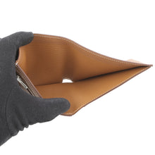 Load image into Gallery viewer, HERMES HSellier Compact Wallet Gold Evercolor
