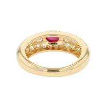 将图像加载到图库查看器中，CARTIER Mimistar Ring Size 51/#11 18K Yellow Gold
