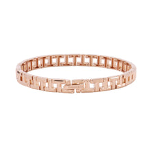 Load image into Gallery viewer, TIFFANY&amp;Co. T True Narrow Bracelet Size Extra large 18K Pink Gold
