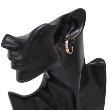 将图像加载到图库查看器中，CARTIER Love Hoop Earrings Size Medium ModelB8301433 18K Pink Gold
