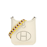 HERMES Evelyne Maxi Quadrille Nata Taurillon Clemence Size TPM
