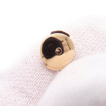 将图像加载到图库查看器中，Van Cleef &amp; Arpels Perle GoldPearl hoop earrings Size SmallVCARN9PL00 18K Pink Gold
