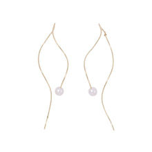 Load image into Gallery viewer, TASAKI Freshwater Pearl American EarringsEC-3679 18K Yellow Gold
