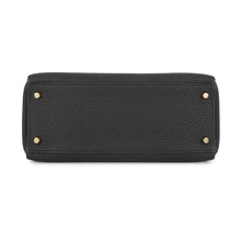 将图像加载到图库查看器中，HERMES Kelly Retourne Black Togo Leather Size 28
