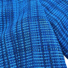 Load image into Gallery viewer, CHANEL 2020 Resort Collection Checkered Tweed Jacket Size 36 BlueP62605 V46600 MG152 Cotton53% Wool 35% Polyamide12%
