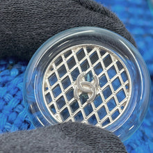 Load image into Gallery viewer, CHANEL 2020 Resort Collection Checkered Tweed Jacket Size 36 BlueP62605 V46600 MG152 Cotton53% Wool 35% Polyamide12%
