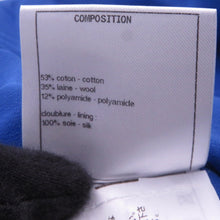 Load image into Gallery viewer, CHANEL 2020 Resort Collection Checkered Tweed Skirt Size 34 BlueP62625 V46600 MG152 Cotton53% Wool 35% Polyamide12%
