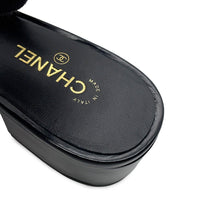 Load image into Gallery viewer, CHANEL slingback shoes BlackG46549 B20973 94305 Patent Leather Size 38
