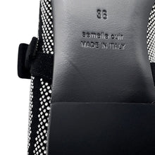 将图像加载到图库查看器中，HERMES Lightweight flat ballet shoes BlackH252057Z Suede Bijoux Size 36
