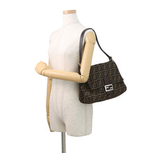 Load image into Gallery viewer, FENDI Zucca Pattern Mamma Bucket One Shoulder Bag Brown26325 Canvas
