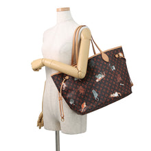 Load image into Gallery viewer, LOUIS VUITTON Neverfull Marron/OrangeM44441 Monogram・Catogram Size MM
